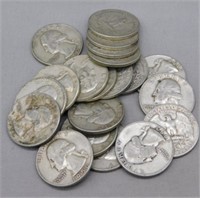 $5.00 Face Value of Assorted Washington Silver