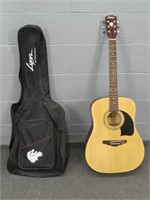 Washburn Acoustic Guitar And Case