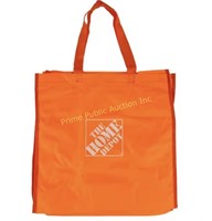 The Home Depot 7.25" Orange Reusable Shopping Bag