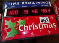 Countdown Clock with Changeable Cards - *Works