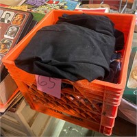 crate of clothing