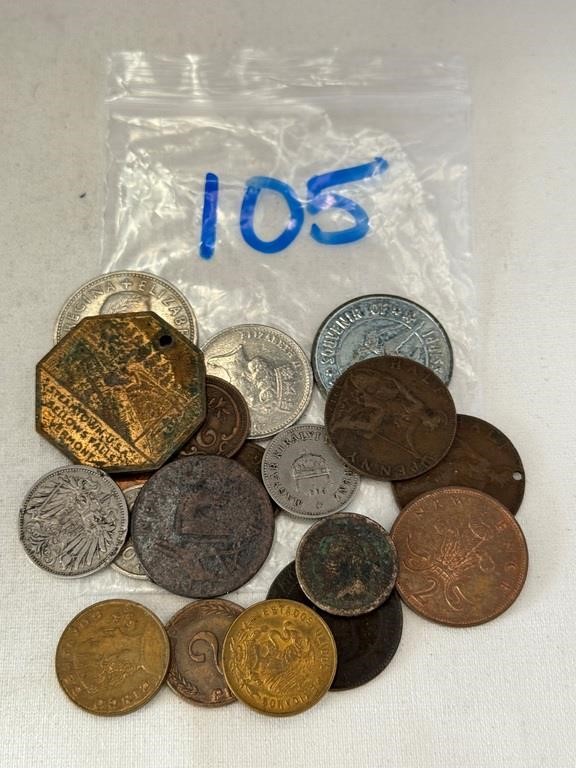Collection Lot of Collectible Coins