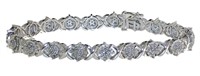 Elegant 1.00 ct Diamond Designer Bracelet