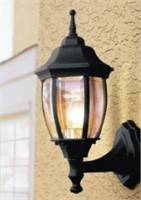 Dusk-to-Dawn Outdoor Wall Lantern