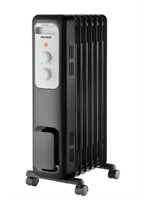 Oil-Filled Electric Space Heater w/ Thermostat