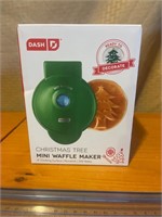 New Dash Christmas mini waffle maker