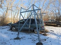 7 FOOT HIGH FUEL TANK STAND