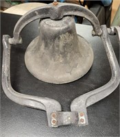 Antique metal dinner bell