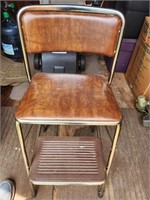 work bench chair with footrest