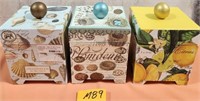 43 - NEW WMC LOT OF 3 SOY WAX CANDLES (M89)