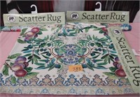 43 - NEW WMC LOT OF 3 SCATTER RUGS (J83)