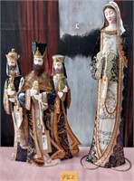 43 - NEW WMC WISE MEN & MARY STATUETTES (P62)