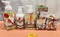 43 - NEW WMC HAND SOAPS, LOTIONS, CANDLE (M55)