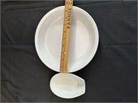Pie Dish and Spoon Tray - Both Bakeware