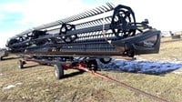 2015 45FT Macdon FD75-D flexdraper w cart