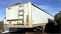 1997 Wilson grain trailer, 43 long 66 high