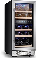 Phiestina 15 Wine Cooler - 29 Bottles  Dual Zones