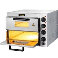 VEVOR Electric 14 in. Double Outdoor Pizza Oven