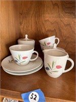 Franciscan Cups and saucers