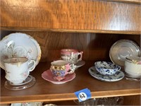 3 Collectable Tea Cups