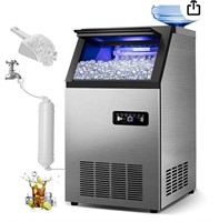 Hothope Ice Maker Machine w/ 35lb Ice Capacity