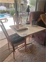 Vintage Table and 2pc Chairs