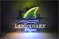 LAND SHARK LAGER NEON LIGHT: