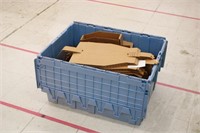 75+ Cardboard Parts Bins ~ Used but GC + Tote