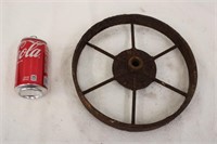 Antique 10" Metal Wheel