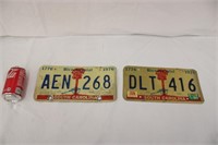 1976 Bicentennial South Carolina License Plates