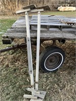 Aluminum van ladder racks