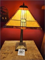Frank Lloyd Wright style lamp 24" t