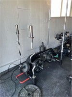 Like New Sunny Weight Storage System w/Weights