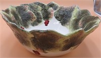 Ceramic Grape Bowl