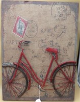 Wooden Bicycle Picture
