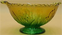 Green and Yellow Ombre Candy Dish
