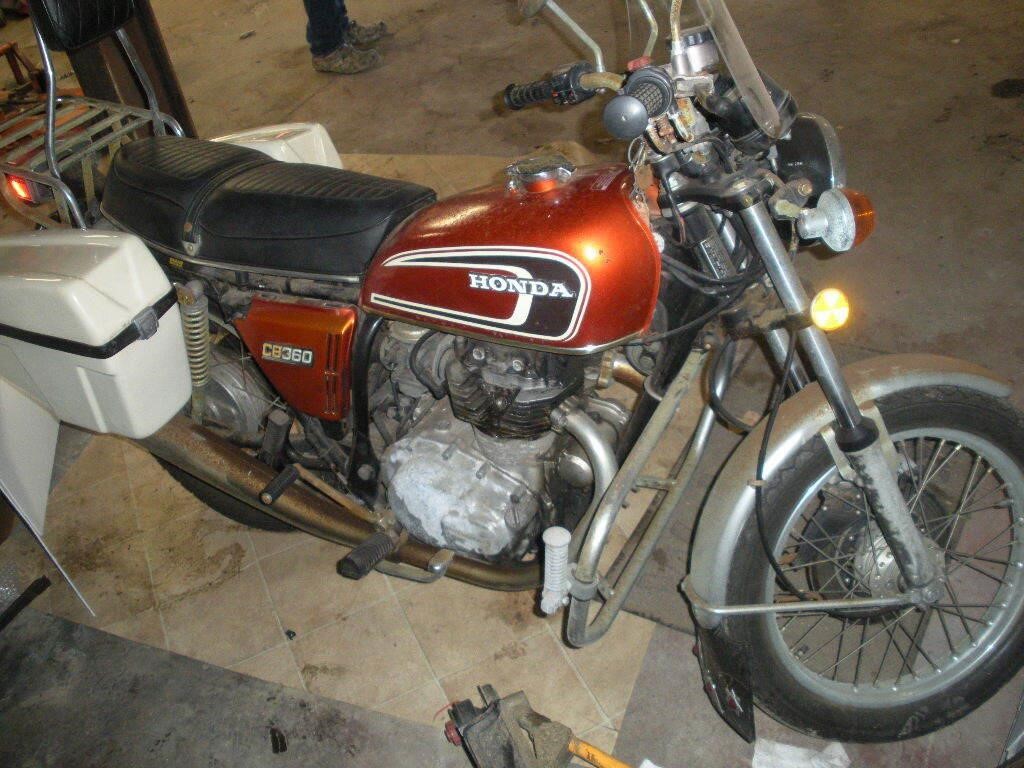 1976 HONDA CB360 MOTORCYCLE