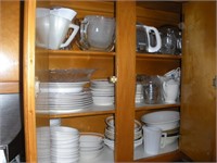 Dishware - contents of cuboard
