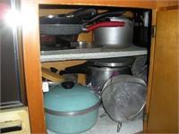 Pots & Pans - contents of cupboard