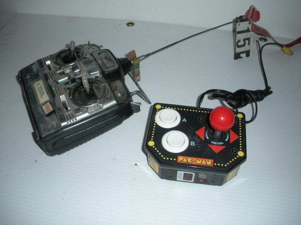 Plug n Play Pac-Man Game & Futaba Remote Control