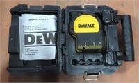 UNUSED: DeWalt DW082 Laser Plumb Bob w/ Case