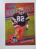Parallel Insert Ozzie Newsome Cleveland Browns