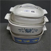Assorted Corningware Casserole Dishes