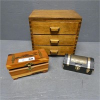 Wooden Jewelry Box - Treasure Chests