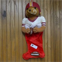 Washington Redskins Bear Stocking