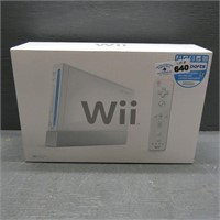 Wii Game Console in Box- Appears Unused