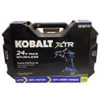 1 LOT, 1 Kobalt XTR Model: 1519740 24V Cordless