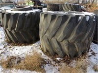 (2) 66X43.00-25 USED TIRES