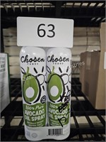 6-2ct avocado oil spray 12/24
