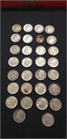 (30) Assorted Silver Dimes